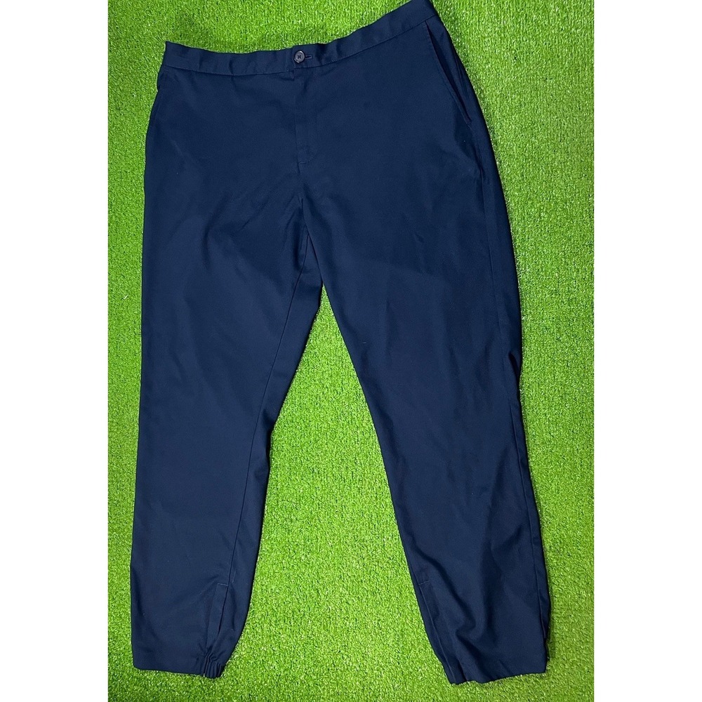 Mizzen Main Golf Joggers 2XL Navy Performance Dress Pants‎ Navy Stretch Chinos